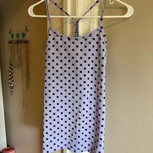 Lululemon Polka Dot Racerback Tank